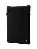 HP Housse de protection réversible noire à motif géométrique 14