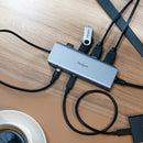 Targus DOCK427GL station d'accueil Avec fil USB 3.2 Gen 2 (3.1 Gen 2) Type-C Gris