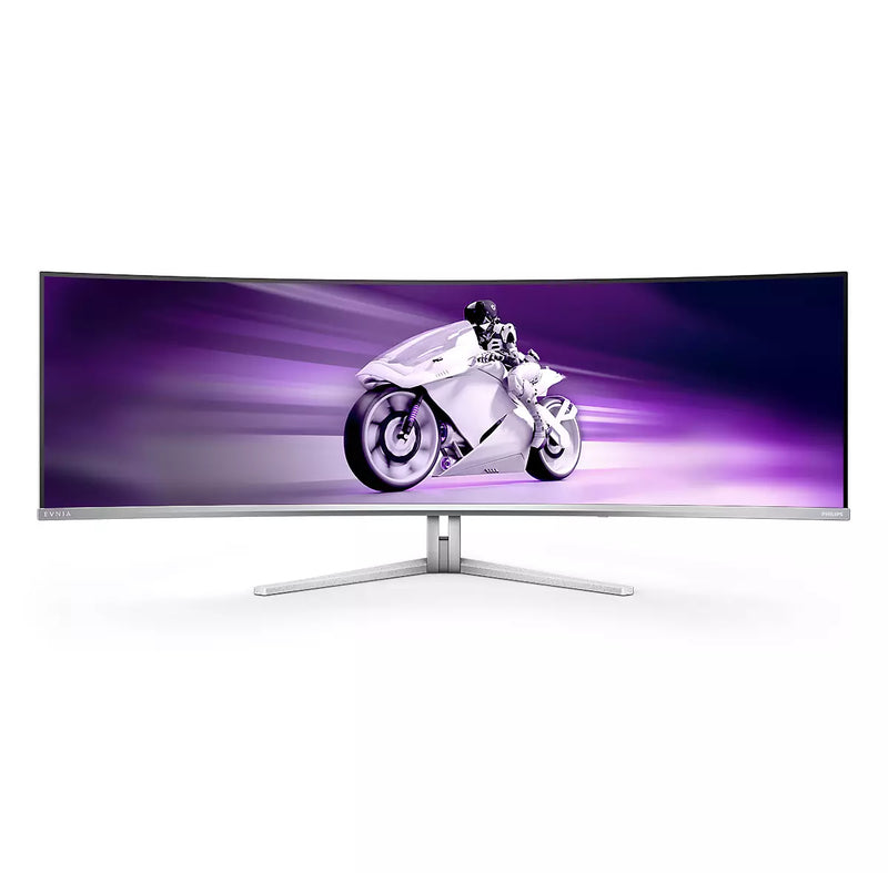 Philips Evnia 8000 49M2C8900L/00 PC flatscreen 124,2 cm (48,9") 5120 x 1440 pixels Dual QHD QD-OLED Wit