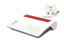 Box FRITZ! 6670 Cable Edition International routeur sans fil 2.5 Gigabit Ethernet Bi-bande (2,4 GHz / 5 GHz) Rouge, Blanc