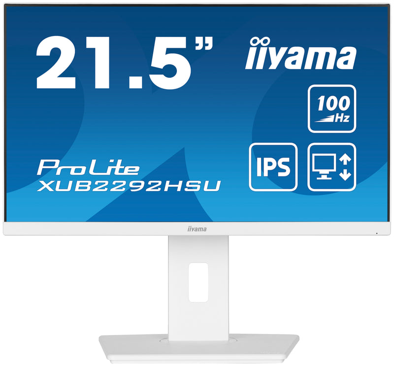 iiyama ProLite XUB2292HSU-W6 platte PC-monitor 54,6 cm (21,5") 1920 x 1080 pixels Full HD LED Wit