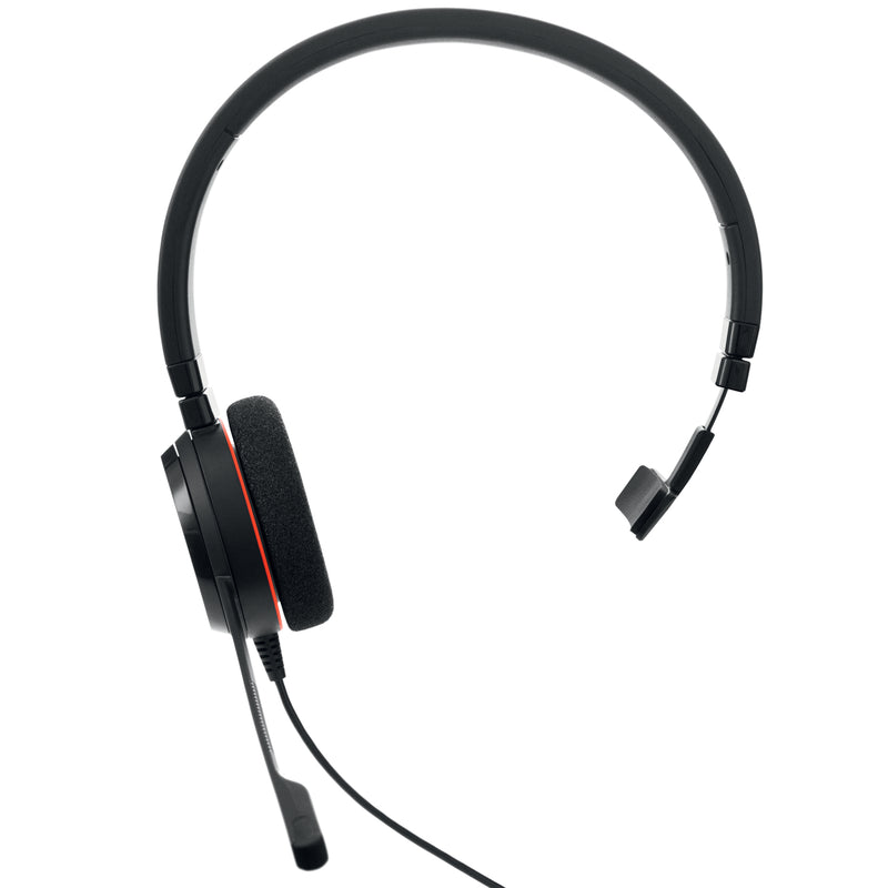 Jabra Evolve 20 Casque Avec fil Arceau Bureau/Centre d'appels USB Type-C / USB Type-A Noir