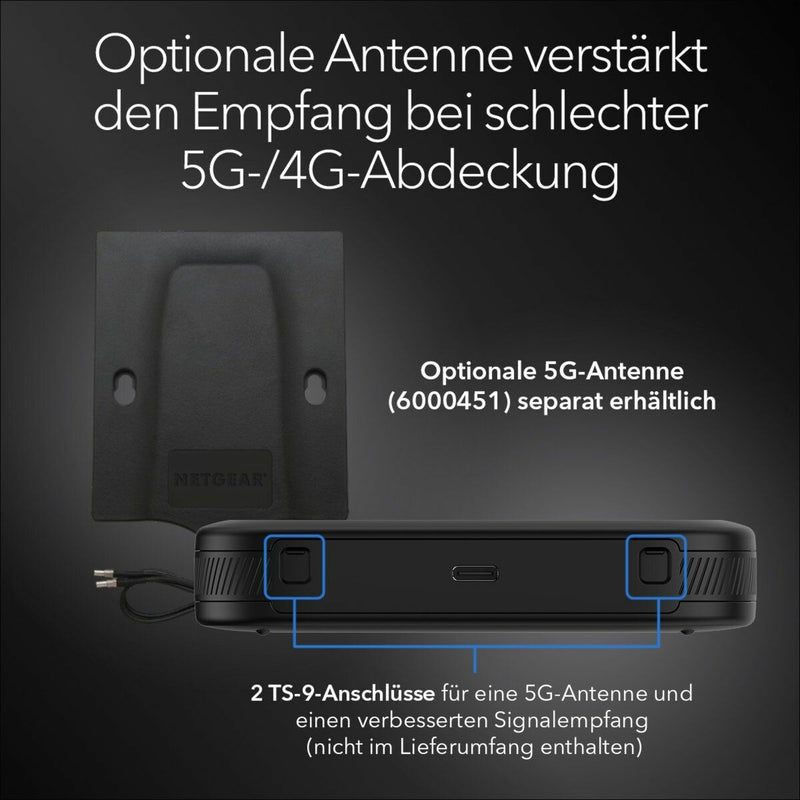 NETGEAR M3 Dual-Band Wireless Router (2.4 GHz / 5 GHz) Black