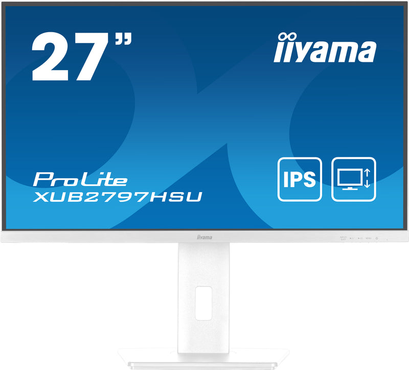 iiyama ProLite XUB2797HSU-W2 platte PC-monitor 68,6 cm (27") 1920 x 1080 pixels Full HD LED Wit