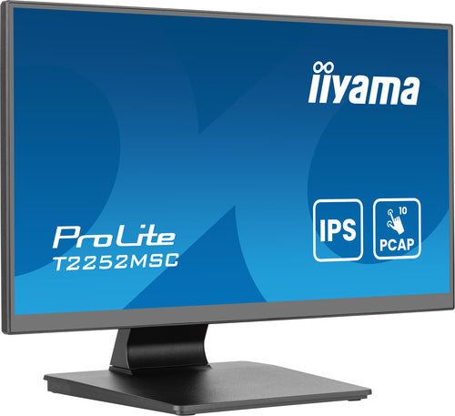 iiyama ProLite T2252MSC-B2AG écran plat de PC 54,6 cm (21.5") 1920 x 1080 pixels Full HD LCD Écran tactile Noir