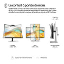HP Series 5 Pro Écran pour visioconférence FHD USB-C 23,8 pouces – 524pm