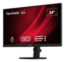 Viewsonic VG Series VG2409U-2 écran plat de PC 60,5 cm (23.8") 1920 x 1080 pixels Full HD LED Noir