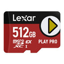 Lexar PLAY Pro microSD Express 7.1 512GB memory card