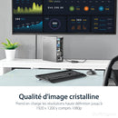 StarTech.com Adaptateur DisplayPort vers HDMI - Convertisseur Vidéo DP 1.2 vers HDMI 1080p - Câble DP vers HDMI pour Moniteur/Écran - Câble Passif DP à HDMI - Connecteur DP à Verrouillage