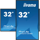 iiyama LH3241S-B2 Kiosk-stijl digitaal signage-display, 80 cm (31,5") LED, 350 cd/m², Full HD, zwart, 24/7