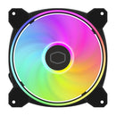 Cooler Master MasterFan MF140 Halo2-ventilator (zwart)