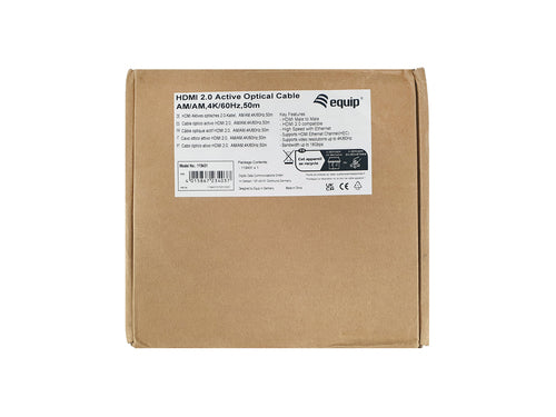 Equip 119433 HDMI 2.0 Active Optical Cable, 100m, 4K/60Hz