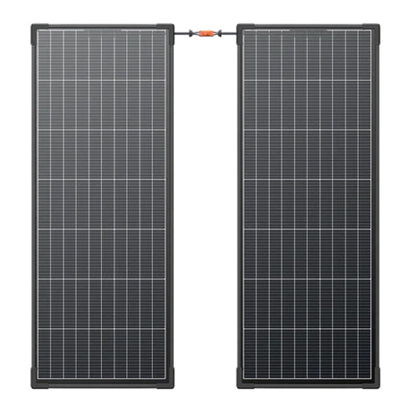 Set of 2x EcoFlow 130W photovoltaic panel (rigid construction)
