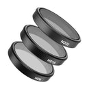 CPL, ND 8/16/32 Telesin filter set for DJI Action 5 Pro / 4 /3