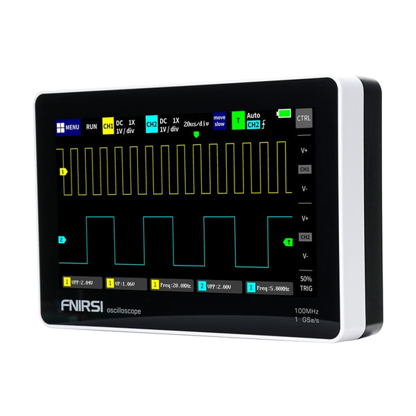 FNIRSI 1013D 7" draagbare tablet-oscilloscoop