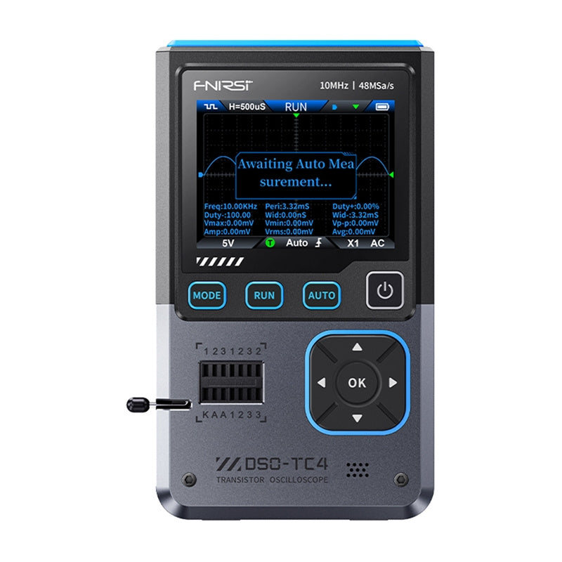 Portable 3-in-1 mini oscilloscope FNIRSI DSO-TC4