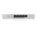 Zyxel GS1200-5HP v2 Géré Gigabit Ethernet (10/100/1000) Connexion Ethernet, supportant l'alimentation via ce port (PoE) Gris