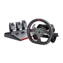 PXN-V10 Pro gaming set - steering wheel + pedals + mounting clamps (PC / PS4 / Xbox One / Xbox Series X|S)