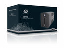 Conceptronic ZEUS02E Uninterruptible Power Supply, Line Interactivity, 0.85 kVA, 480 W, 4 AC Outputs