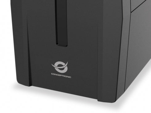 Conceptronic ZEUS02E Uninterruptible Power Supply, Line Interactivity, 0.85 kVA, 480 W, 4 AC Outputs