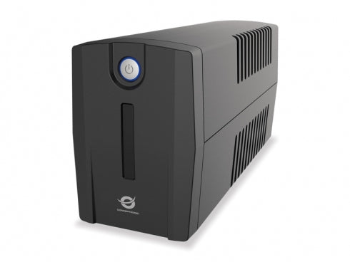 Conceptronic ZEUS02E Uninterruptible Power Supply, Line Interactivity, 0.85 kVA, 480 W, 4 AC Outputs