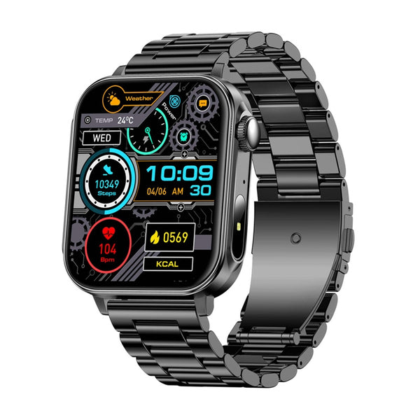 Colmi P80 smartwatch (steel black)