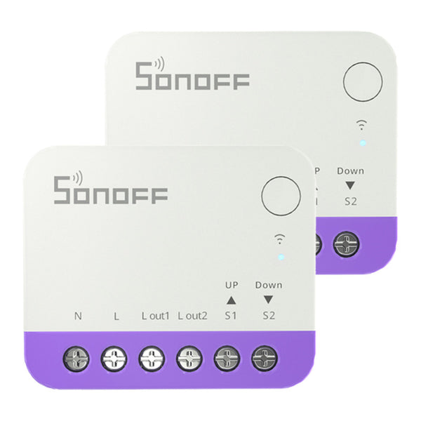 Sonoff MINI-RBS WiFi slimme mini rolluikschakelaar (2 stuks)