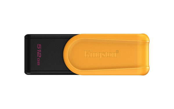 Kingston Technology DataTraveler 512GB Portable USB 3.2 Gen 1 Exodia S (Noir/Jaune)