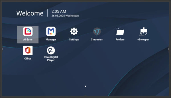 Viewsonic CDE4331-1C Écran d'affichage dynamique Écran plat de signalisation numérique 109,2 cm (43") LCD Wifi 500 cd/m² 4K Ultra HD Noir Intégré dans le processeur Android 14 24/7