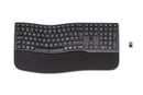 HP 680 Comfort Dual-Mode Keyboard clavier Maison RF sans fil + Bluetooth AZERTY Belge Noir