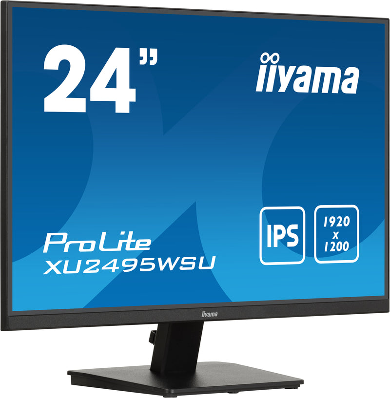 iiyama ProLite XU2495WSU-B7 platte PC-monitor 61 cm (24") 1920 x 1200 pixels Full HD LED Zwart