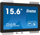 iiyama ProLite TF1615MC-B1 écran plat de PC 39,6 cm (15.6") 1920 x 1080 pixels Full HD Écran tactile Noir