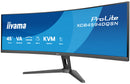 iiyama G-MASTER 45" LCD Curved Bus. UWQHD plat pc-scherm 113 cm (44,5") 5120 x 1440 pixels Dual QHD LED Zwart