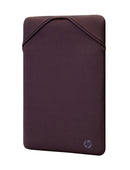 HP Housse de protection réversible pour ordinateur portable 15,6 pouces (violet)