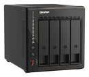 QNAP TS-453E NAS Tower Intel® Celeron® J6412 8 Go 0 To QNAP QTS Noir