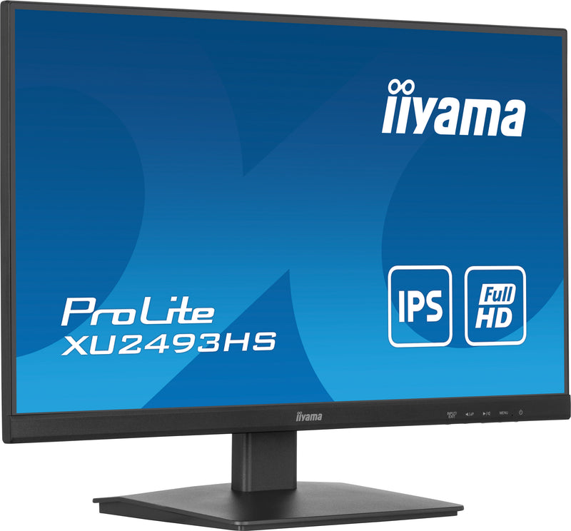 iiyama ProLite XU2493HS-B6 platte PC-monitor 60,5 cm (23,8") 1920 x 1080 pixels Full HD LED Zwart