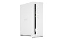 QNAP TS-133 serveur de stockage NAS Tower Cortex-A55 2 Go DDR4 0 To QNAP Turbo System Blanc