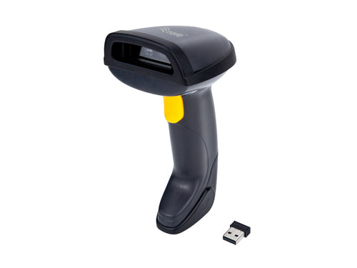 Equip 351029 Barcodescanner, draagbare 1D/2D CMOS-barcodescanner, zwart