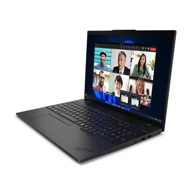 Lenovo ThinkPad L16 Gen 1 (Intel) Intel Core Ultra 5 125U Ordinateur portable 40,6 cm (16") WUXGA 16 Go DDR5-SDRAM 512 Go SSD Wi-Fi 6E (802.11ax) Windows 11 Pro Anglais Noir
