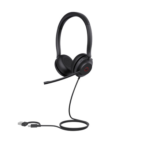 Yealink UH35 Casque double équipe USB-C/A