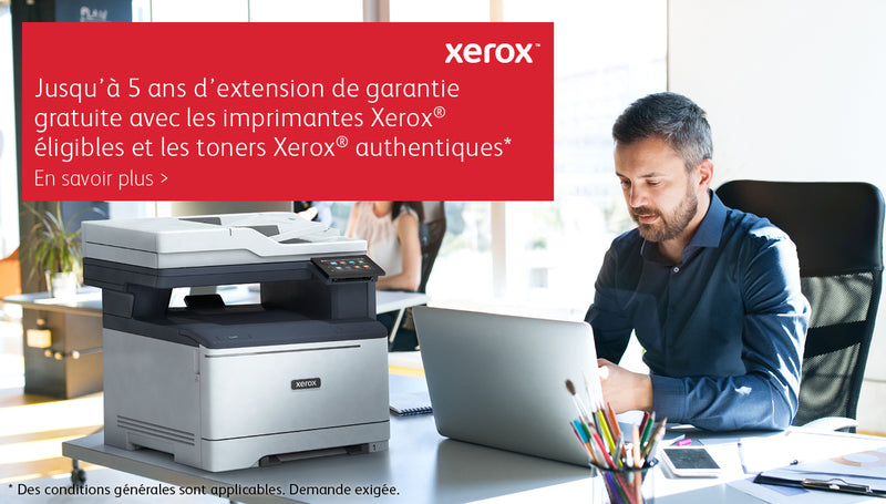 Xerox Imprimante recto verso A4 47 ppm B410, PS3 PCL5e/6, 2 magasins, total 650 feuilles