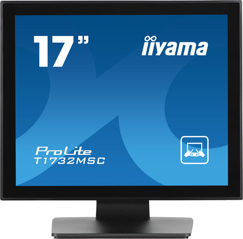 iiyama ProLite 17" (43,2 cm) flatpanel-pc-monitor, 1280 x 1024 pixels LED-touchscreen, zwart
