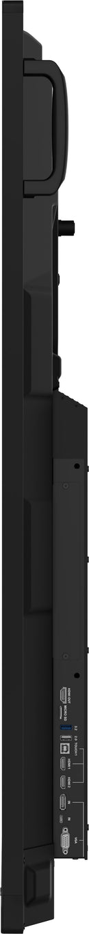 iiyama TE7512MIS-B4AG Écran d'affichage dynamique Écran plat interactif 190,5 cm (75") LCD Wifi 400 cd/m² 4K Ultra HD Noir Écran tactile Intégré dans le processeur Android 24/7