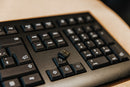 CHERRY KW 3000 clavier Universel RF sans fil QWERTY US International Noir