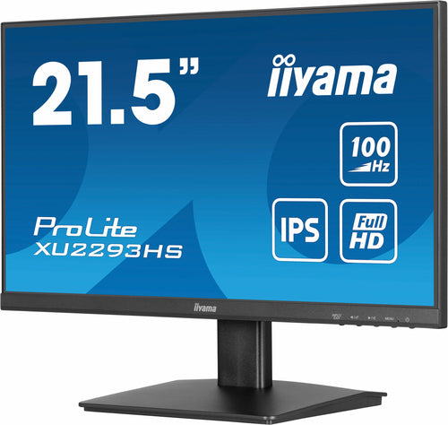 iiyama ProLite XU2293HS-B6 platte PC-monitor 54,6 cm (21,5") 1920 x 1080 pixels Full HD LED Zwart