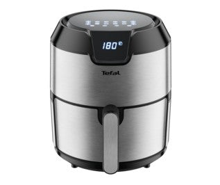 Tefal Easy Fry EY401D Unique 4,2 L Autonome 1500 W Friteuse d’air chaud Noir, Acier inoxydable
