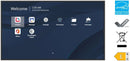 Viewsonic CDE6514-2C Écran d'affichage dynamique Écran plat de signalisation numérique 165,1 cm (65") LCD Wifi 500 cd/m² 4K Ultra HD Noir Intégré dans le processeur Android 14 24/7