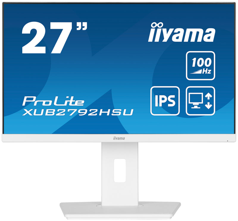 iiyama ProLite XUB2792HSU-W6 LED-scherm 68,6 cm (27") 1920 x 1080 pixels Full HD Wit