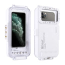 Puluz Waterproof Case (45m) for iPhone: For Underwater Photos and Videos (White)