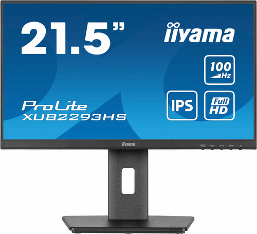 iiyama ProLite XUB2293HS-B6 platte PC-monitor 54,6 cm (21,5") 1920 x 1080 pixels Full HD LED Zwart